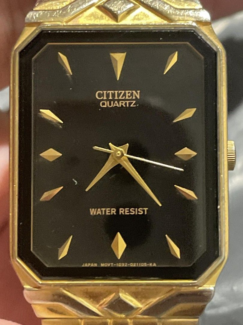 Citizen Tank Watch - Quartz (Category: Men's Watches) located in Imus. Submitted by timelessfindph (Listing ID 1306283078, Image 1). Description: Orig Citizen Tank Rare Model Black Dial Orig strap and signed lock no aftermarket parts working!!! Good Preowned condition but may contain some scratches and scuffs. No Box. No Papers. Please, look carefully at ALL the pictures that are the parts of the description. Please ask any question you have. I w