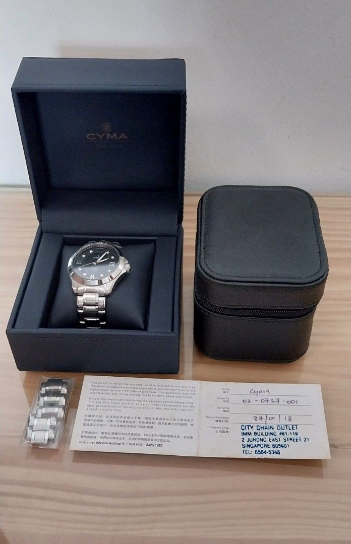 Cyma swiss made clearance