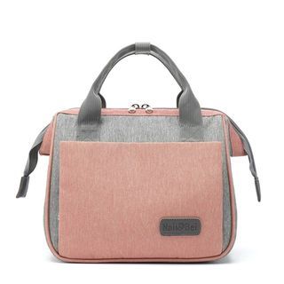 Pink/Gray Diaper Bag