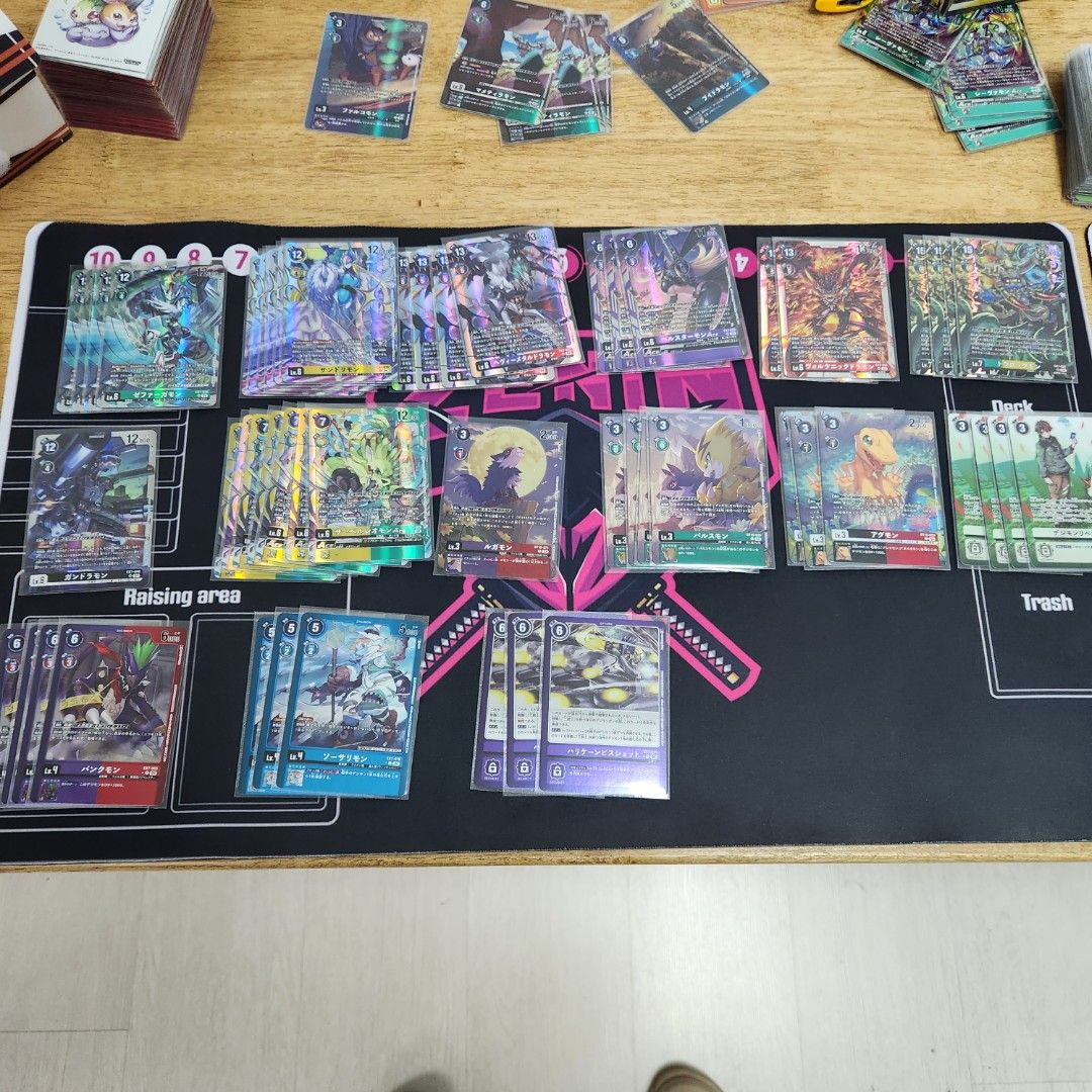 DIGIMON CARD GAME EX07 - SINGLES & CASES, Hobbies & Toys, Toys & Games on  Carousell