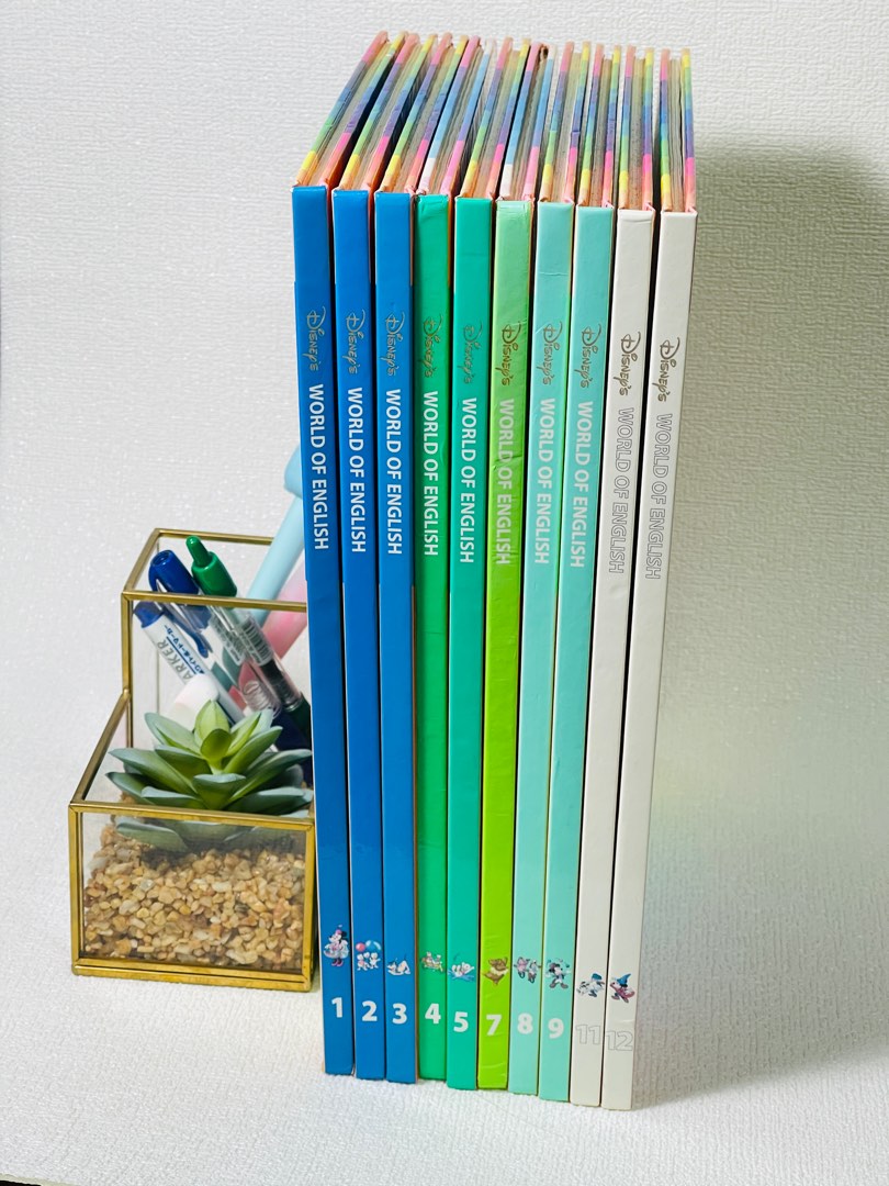 Disney's World of English textbook（Sold out 4, 5, 7, 8, 9