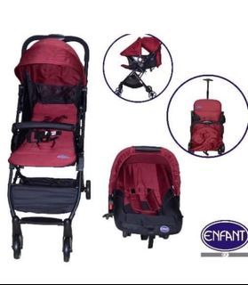 Enfant bby stroller with carseat