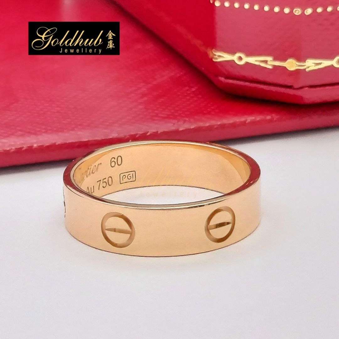 Cartier 750 60 ring online