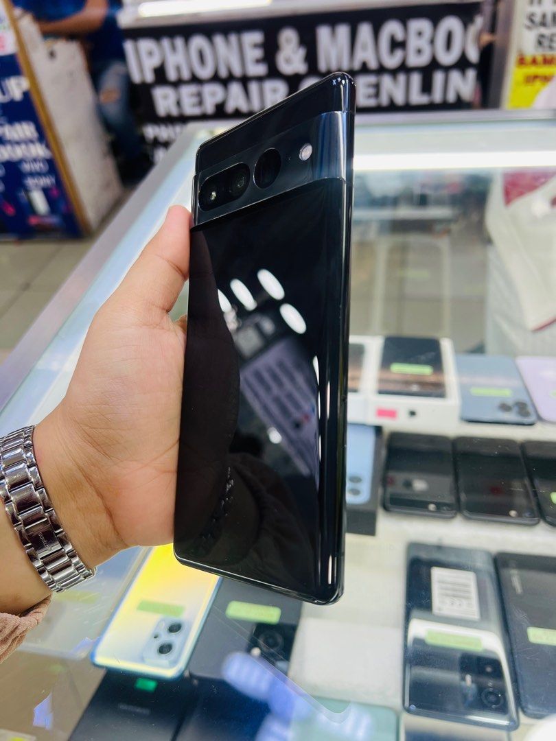 Google Pixel 7 pro 128gb Global FU (Category: Google Pixel) located in San Juan City. Submitted by javedsgadgetshop (Listing ID 1306288210, Image 2). Description: OPEN FOR INSTALLMENT VIA CREDIT CARD/GGIVES/SPAY/BILLEASE & SWAP/TRADE-IN! WE BUY AND SELL ( ANYKINDS OF UNIT BINIBILI PO NAMIN)! PTPA : Padelete po f bawal Read ❗️Onhand ‼️ Google Pixel 7pro •128gb •NTC Variant •Good batt health •Factory Unlock •100% Smoothness •No hidden issue | No Re