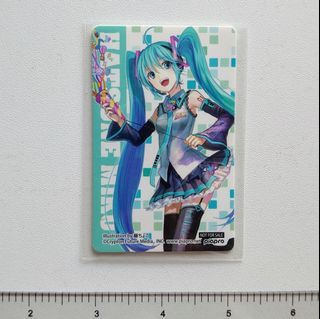Hatsune Miku Card (Vocaloid) Project Sekai / Colorful Stage - Official anime game merch japan
