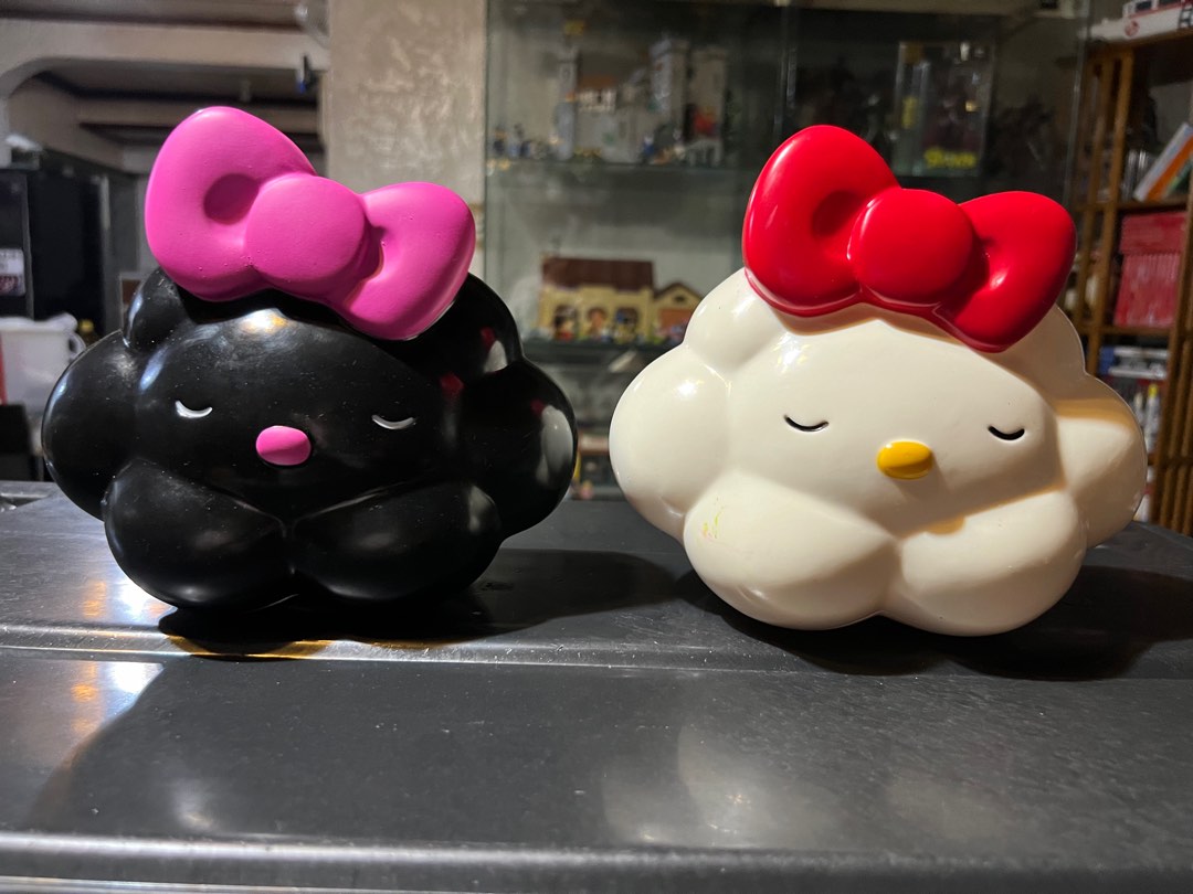 Hello Kitty lab 35th Anniversary coin bank, Hobbies & Toys, Stationary ...