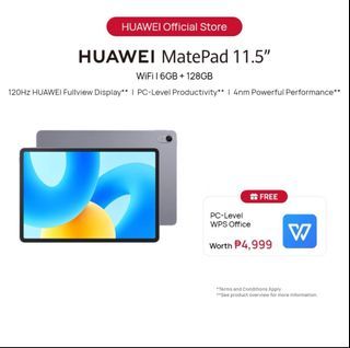 HUAWEI MatePad 11.5-inch Tablet | WiFi 6GB+128GB with Pencil and Cover