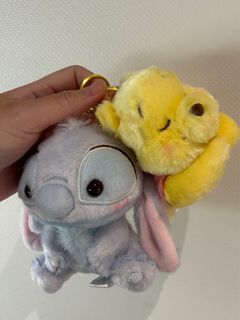 Authentic Plushes keychain cute bean timezone food pui pui molcar bear ...