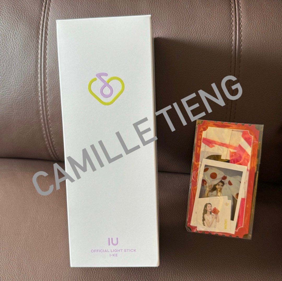 IU Ike Lightstick Version 3 with Pre-Order Benefit (POB) (Category: K-Wave Merchandise) located in Manila. Submitted by tiengcamille (Listing ID 1306250518, Image 1). Description: [ON-HAND] IU Ike Lightstick Version 3 with Pre-Order Benefit (POB) Brand New 10/10 3700 - can do same day delivery - official lightstick - connects to the IU Lightstick App through bluetooth - syncs during concert PH Arena HEREH World Tour lee jieun uaena.