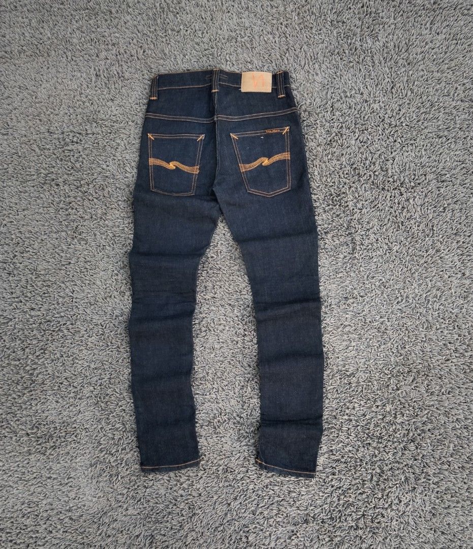 NUDIE JEANS ヌーディージーンズ TAPE TED GREY WORN INDIGO 正規新品 33 w30ヌーディジーンズ テープテッド nudie jeans tapeted nudie jeans