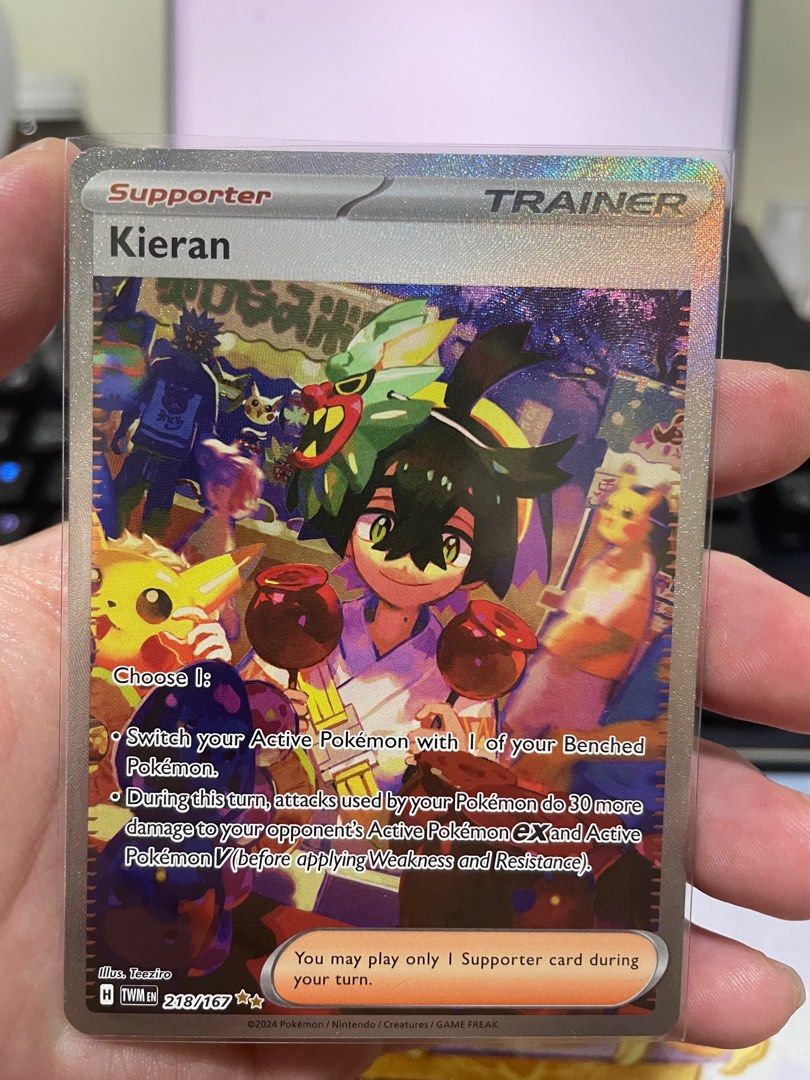 Kieran SIR (218/167) - Twilight Masquerade, Hobbies & Toys, Toys & Games on  Carousell