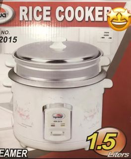 Kyowa 1.5L Rice Cooker Steamer rush sale until supplies last!!