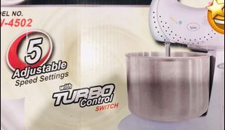 Kyowa Turbo Control Stand Mixer rush sale until supplies last!!
