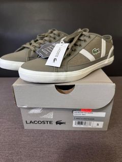 Lacoste Sideline 0120 Sneakers Youth Size 5 fits 24cm womens