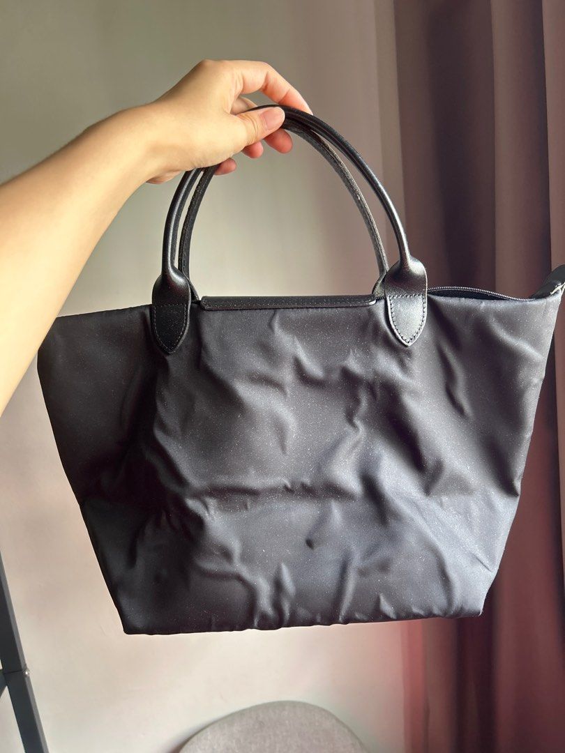Longchamp le pliage small black shop