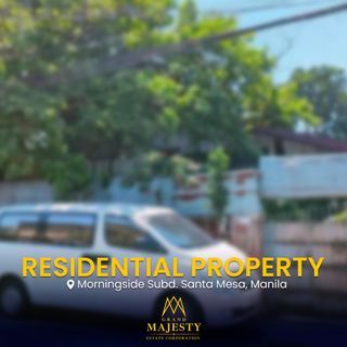 Lot with Old House in Morningside Subdivision Santa Mesa Manila for Sale