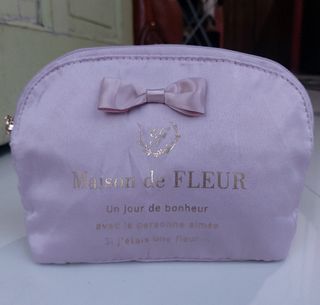 Maison de Fleur beauty/ make up pouch