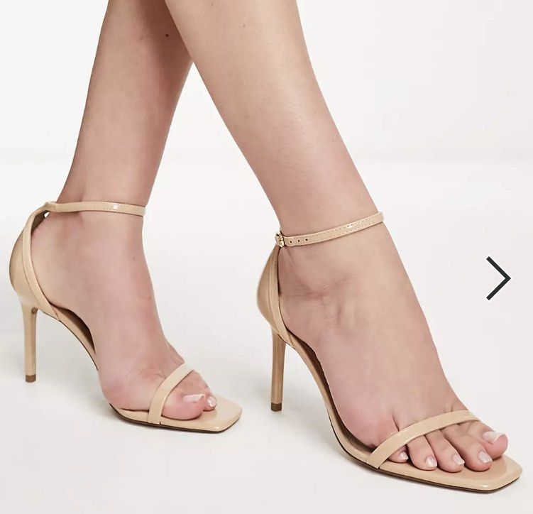 Mango nude heels outlet