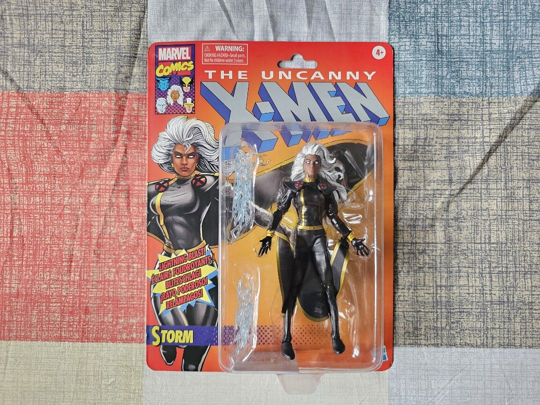 Marvel Legends Retro Storm The Uncanny X-Men Black Version (Category: Figurines & Statues) located in Quezon City. Submitted by merrykicksandcollectibles (Listing ID 1306234345, Image 1). Description: 100 % Legit / Authentic / Original Price: 1,800 PHP PRICE IS FIXED Condition: Brand New Check images for the condition of the item NOTE: Last price inquiries will be ignored. No reply means not interested.