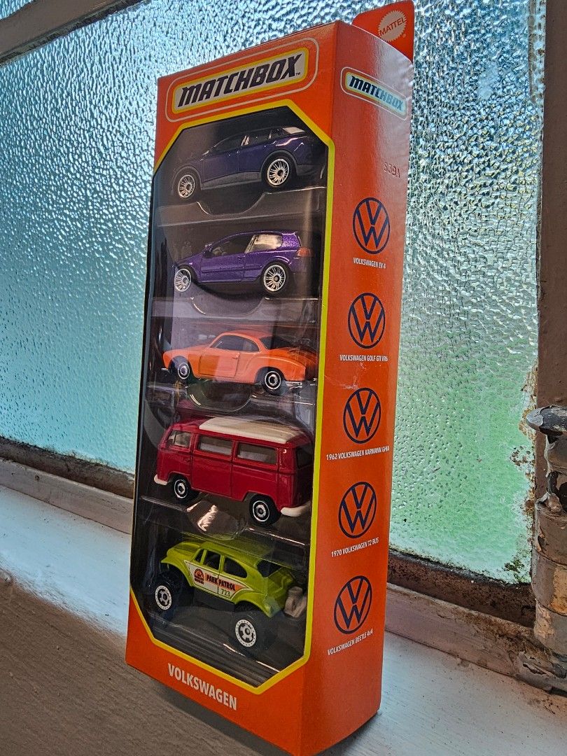 Matchbox 5 pack Volkswagen VW set, Toys & Collectibles, Figurines