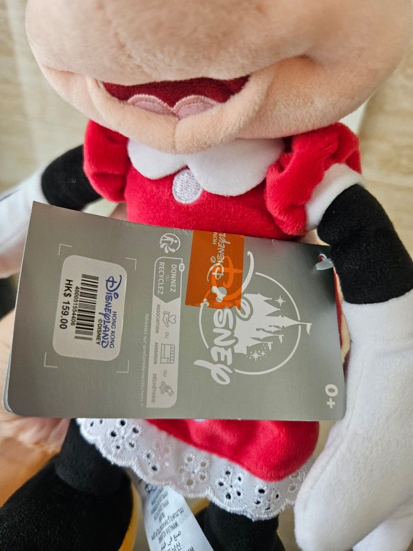 Mickey Mouse （分類：絨毛玩具）位於 Hong Kong。 由 mani__ 提交（商品編號 1306209552，圖片 2）。簡介： 。