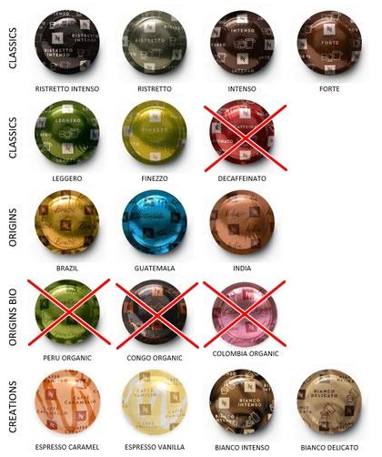 Nespresso Capsule 50/box - ZENIUS / MOMENTO / GEMINI (Professional ...