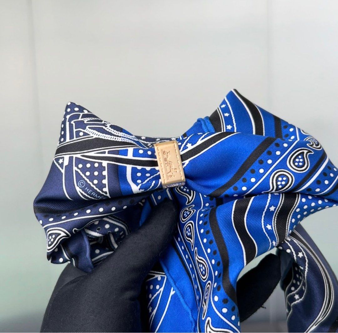 NEW Hermes Bolduc scarf ring Permabrass