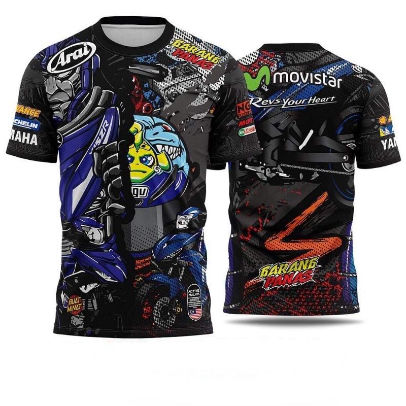 NEW HIGH QUALITY DESIGN BAJU MOTOR JERSI KAKI MOTOR JERSI MOTOR YAMAHA EX5 KAPCAI JERSEY MOTOR ACTIVE MALAYA BRAND NEW READY STOCKS Men s Fashion Activewear on Carousell
