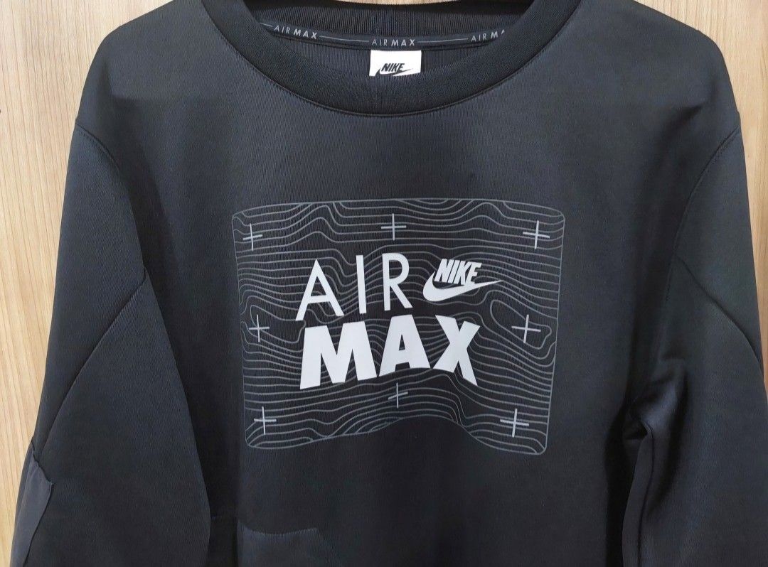 Nike Air Max Sweatshirt Men s Fashion Activewear on Carousell