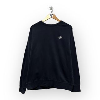 Nike Club Fleece Black Sweater (1)