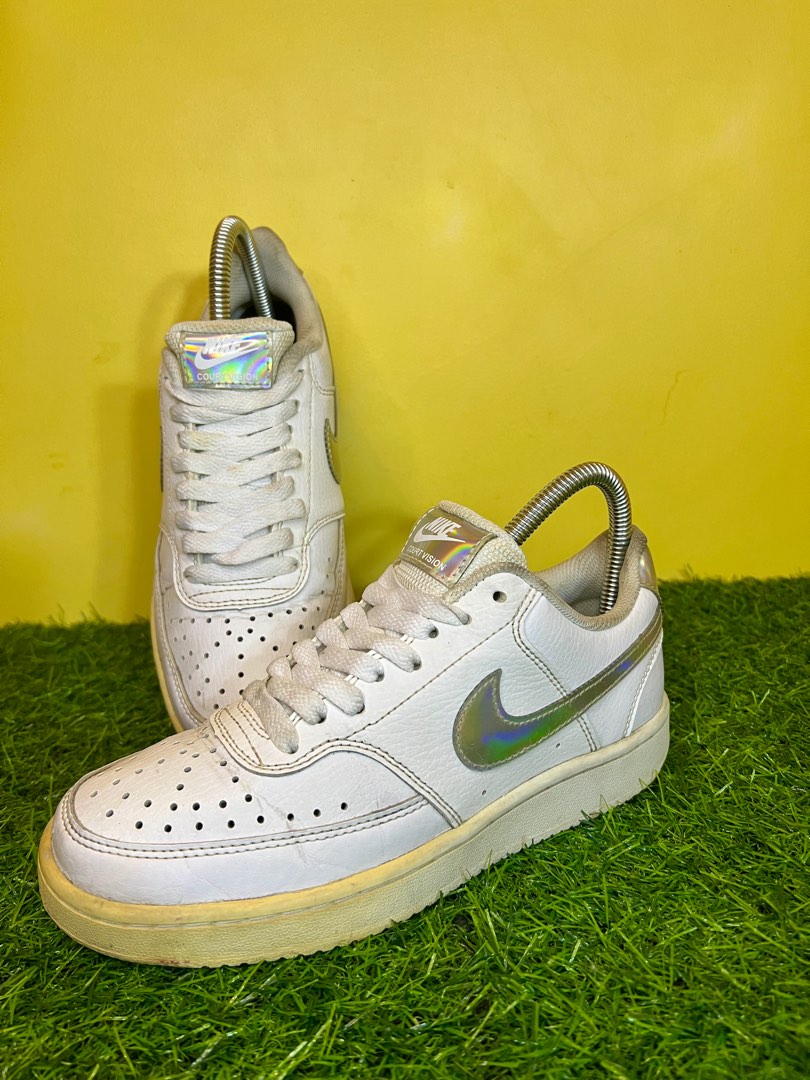 NIKE COURT VISION LOW Women s Fashion Footwear Sneakers on Carousell