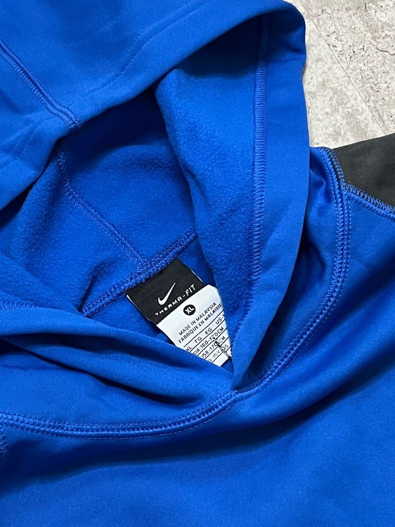 NIKE Hoodie Therma-Fit Original Jaket Sweater Olahraga Gym Lari