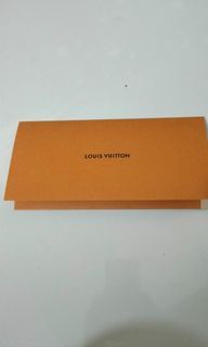 Original LV card envelope brand new