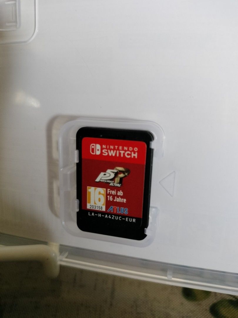 Persona 5 Royal (Pre-loved) (Category: Nintendo) located in San Pedro. Submitted by FashioNet (Listing ID 1306216042, Image 3). Description: This is the Standard Edition. +sf courtesy of buyer rfs: finished playing Contact Nelma Cardaño via Messenger for proof of game..