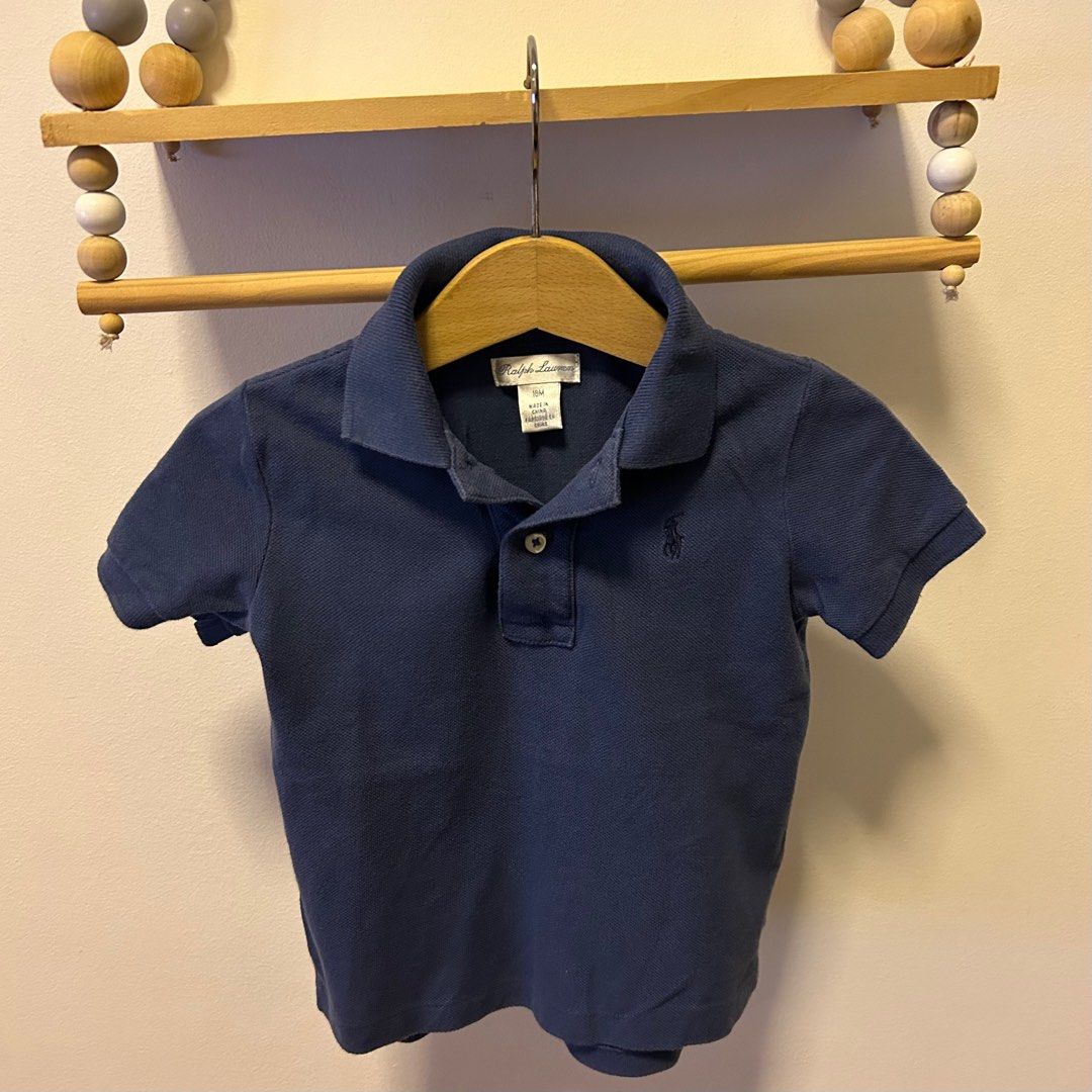 Ralph Lauren Baby Polo Shirt 18 Months Gently used SGD 45 Babies Kids Babies Kids Fashion on Carousell
