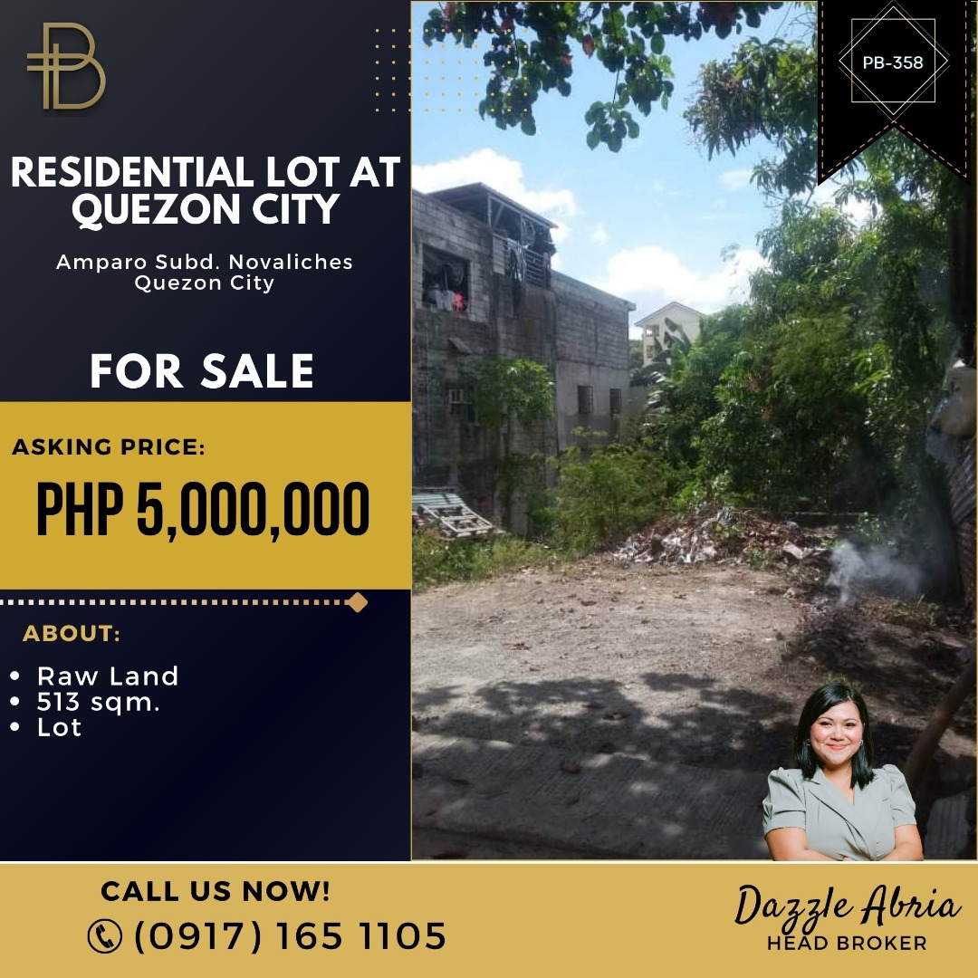 Residential Lot for Sale at Novaliches Quezon City, Property, For Sale ...