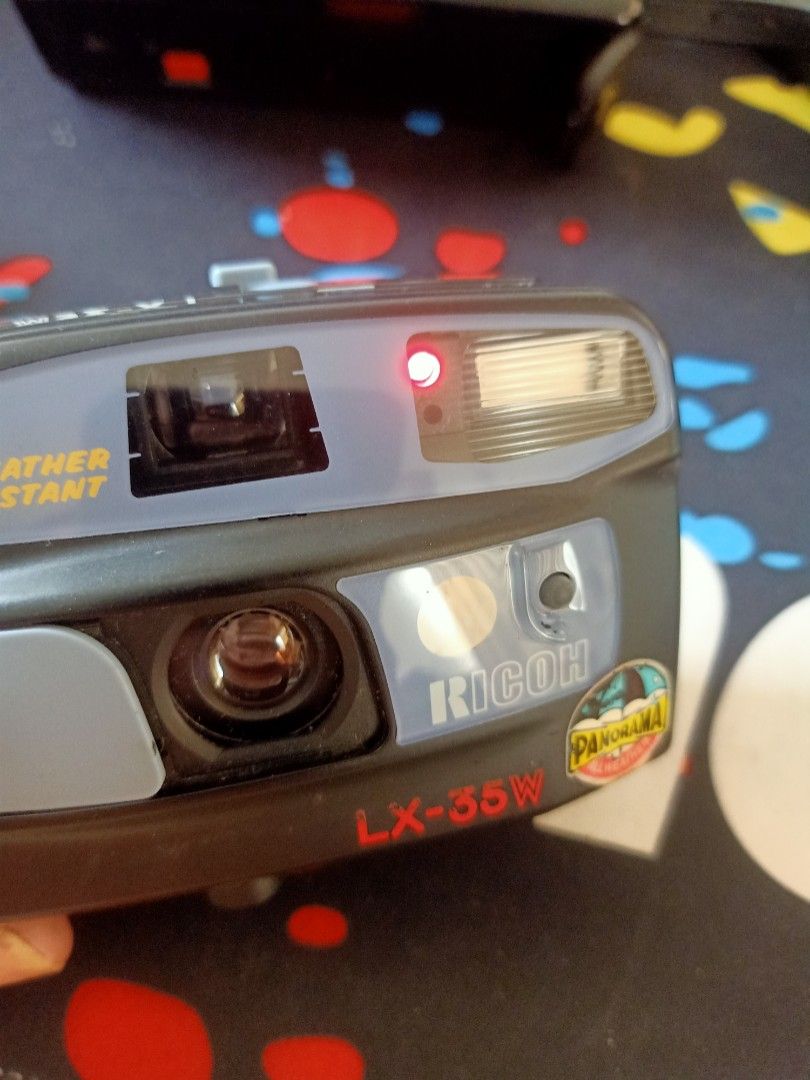 Ricoh film camera (Category: Cameras) located in Las Pinas. Submitted by the_recycle_shop (Listing ID 1306200443, Image 2). Description: vintage film camera tested only with power and flash not tested with film.