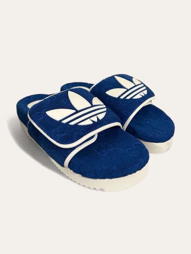 adidas gazelle silver green womens Gucci x Adidas Gazelle GG Wedge Sneakers