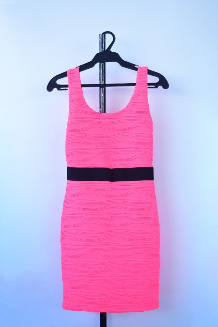 S FOREVER 21 Neon Pink Party Dress Women s Fashion Dresses Sets Dresses on Carousell