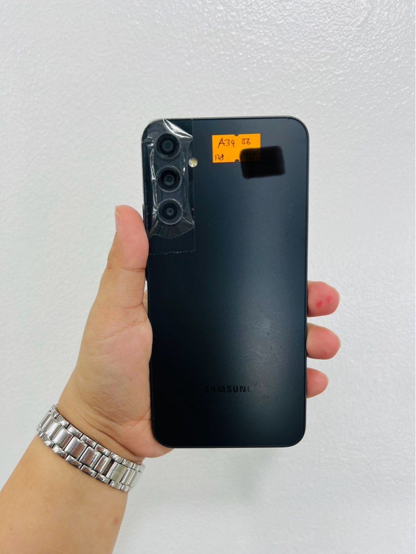 Samsung A34 5G 128gb No issue All working (Category: Samsung) located in San Juan City. Submitted by javedsgadgetshop (Listing ID 1306309943, Image 1). Description: OPEN FOR INSTALLMENT VIA CREDIT CARD/GGIVES/SPAY/BILLEASE & SWAP/TRADE-IN! WE BUY AND SELL ( ANYKINDS OF UNIT BINIBILI PO NAMIN)! PTPA : Padelete po f bawal Read ❗️Onhand ‼️ Samsung A34 5G •256gb •NTC Variant •Good batt health •Factory Unlock •100% Smoothness •No hidden issue | No Rep