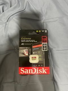 SanDisk Extreme 128GB microSD card
