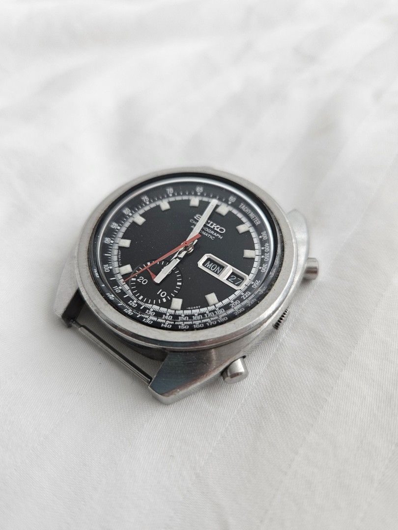 Vintage 1971 Seiko 6139-6012 39mm Steel Automatic Chronograph Watch Bruce  Lee | eBay