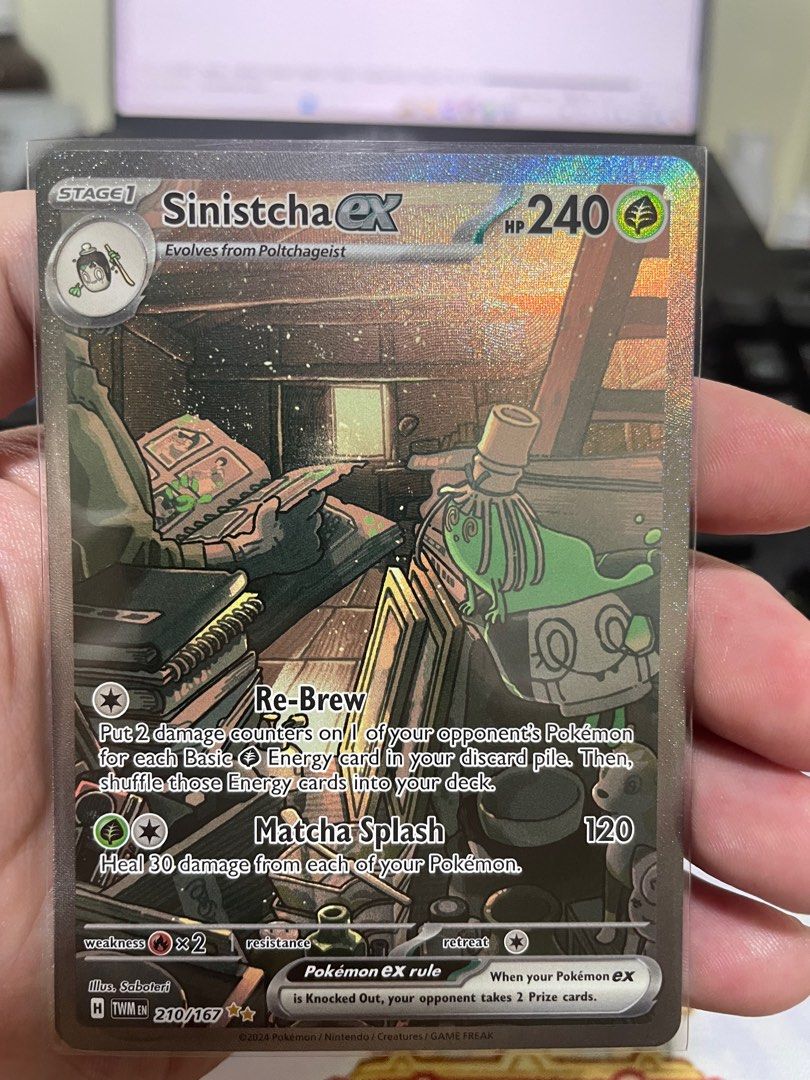 Sinistcha ex SIR (210/167) - Twilight Masquerade, Hobbies & Toys, Toys & Games on Carousell Sinistcha ex SIR (210/167) - Twilight Masquerade, Hobbies & Toys, Toys & Games on Carousell