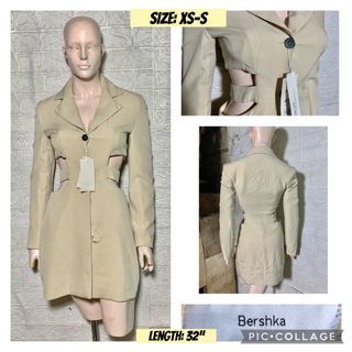Size: XS-S (Berska Cut Out Blazer Dress)