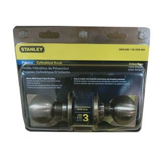 Stanley S835-843 Cylindrical Door knob
