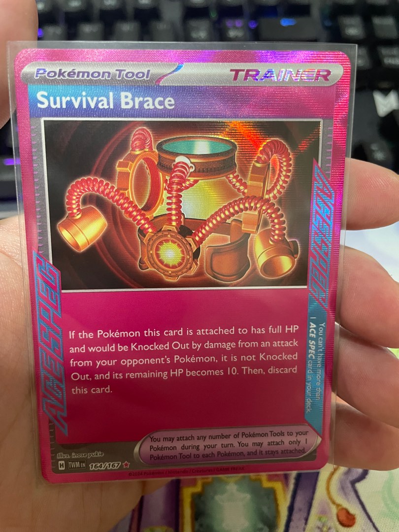 Survival Brace Ace Spec (164/167) - Twilight Masquerade, Hobbies & Toys, Toys & Games on Carousell Survival Brace Ace Spec (164/167) - Twilight Masquerade, Hobbies & Toys, Toys & Games on Carousell