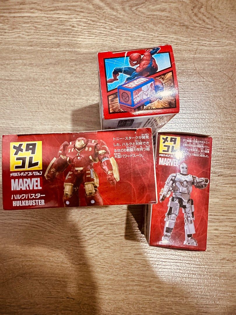 Colección De Figuras De Metal Metacolle Marvel Iron Man Mark 43 Takara