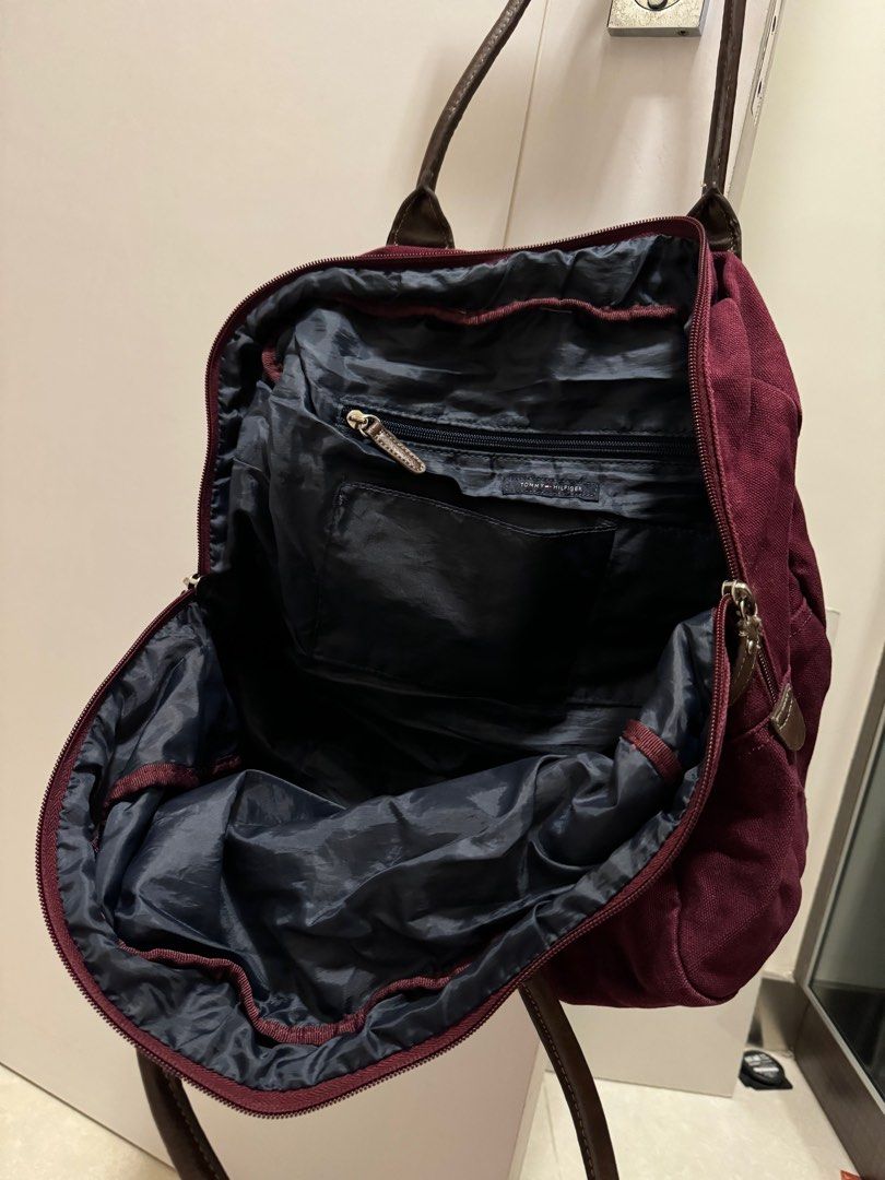 Tommy hilfiger canvas duffle bag online