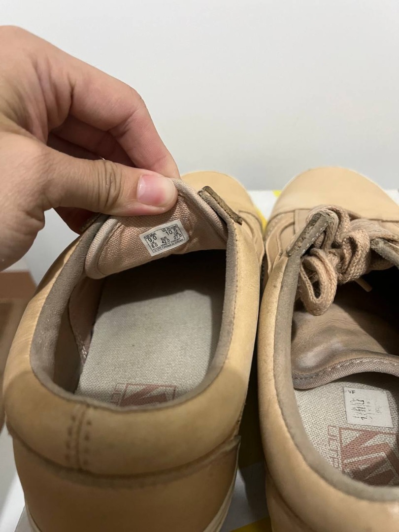 Vachetta tan vans old skool outlet