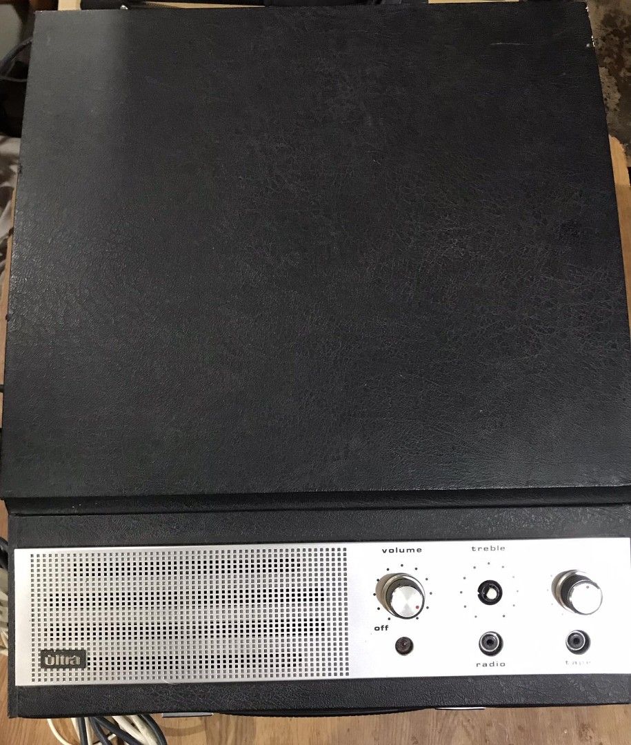 VIntage Turntable 1960s Superb Ultra Player (Category: Portable Music Players) located in Paombong. Submitted by sweetdeals0181656 (Listing ID 1306275307, Image 1). Description: Collectors Item. Declared as is. Last Photo not ours used as reference only, credit to the owner..